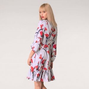 🆕 NWT Closet London Floral Gathered A-Line Dress